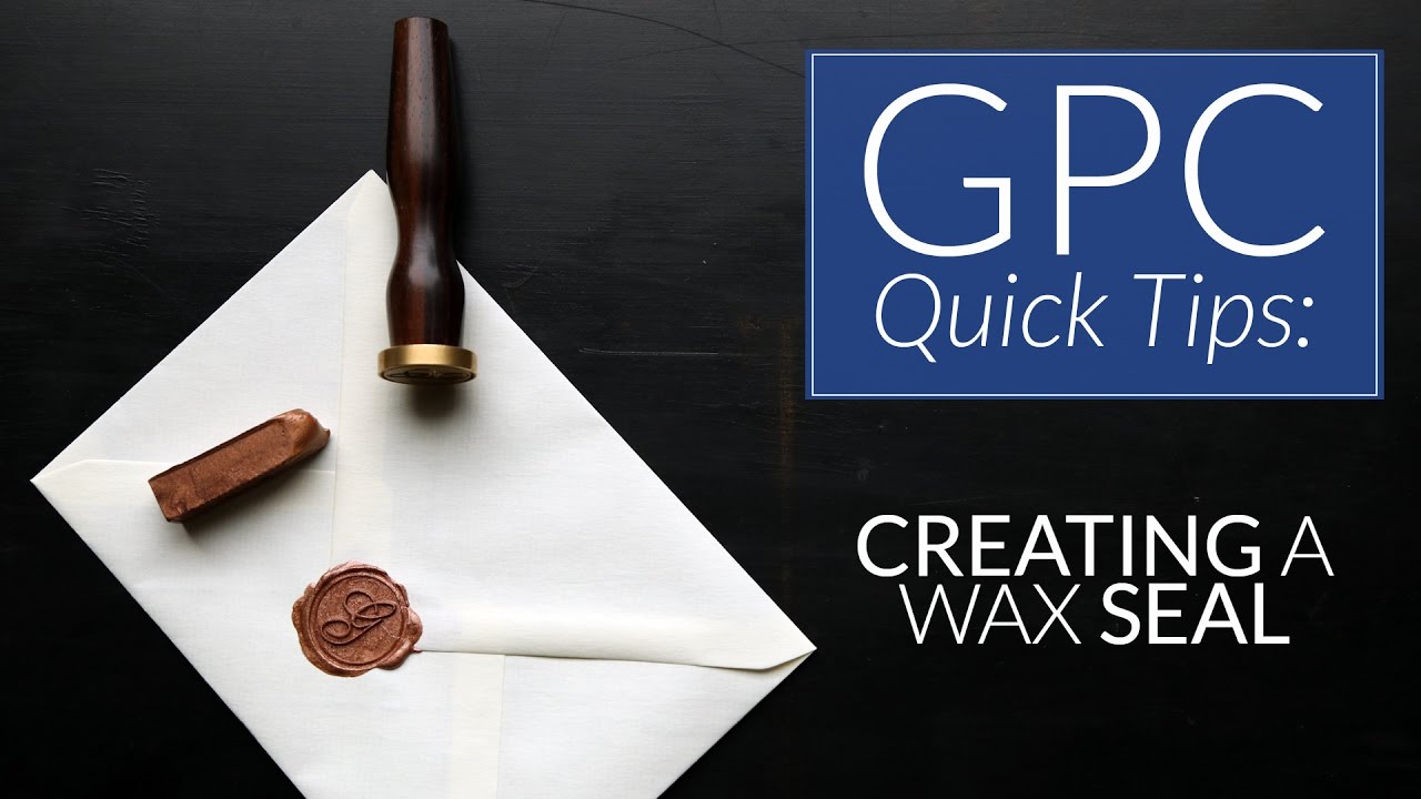 How to Use a Wax Seal