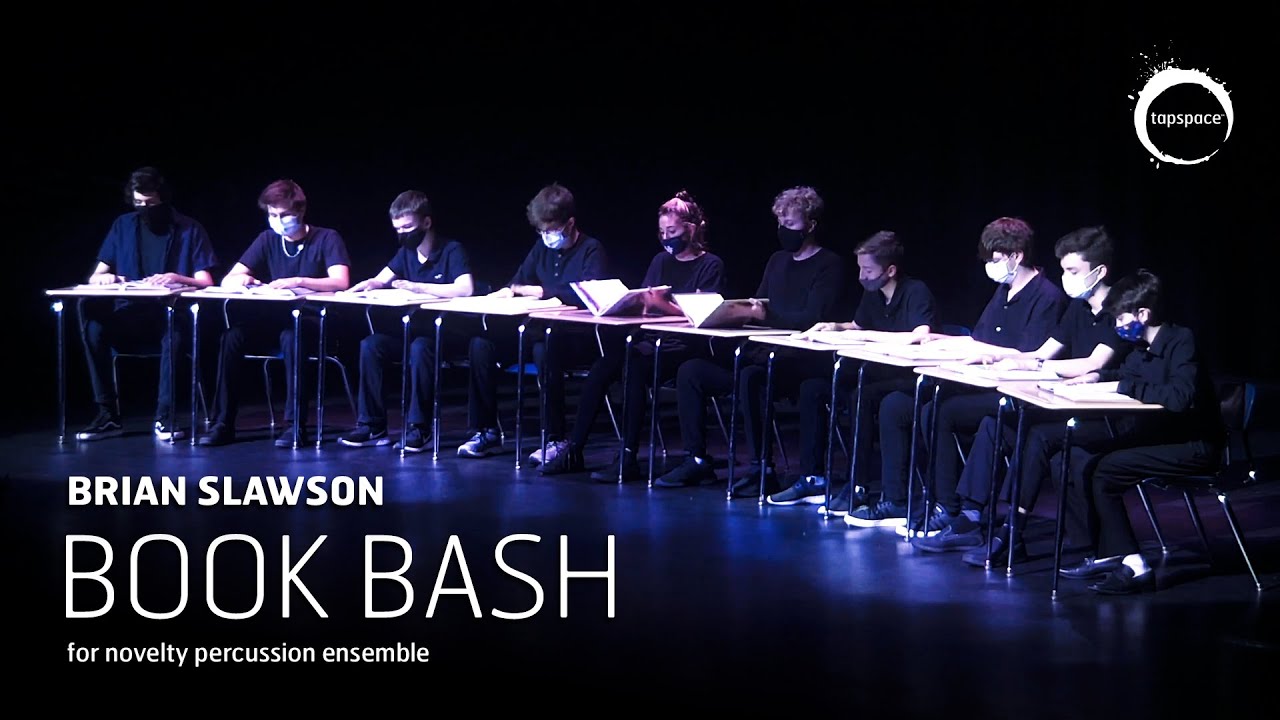 Book Bash (Brian Slawson) – Novelty Percussion Ensemble