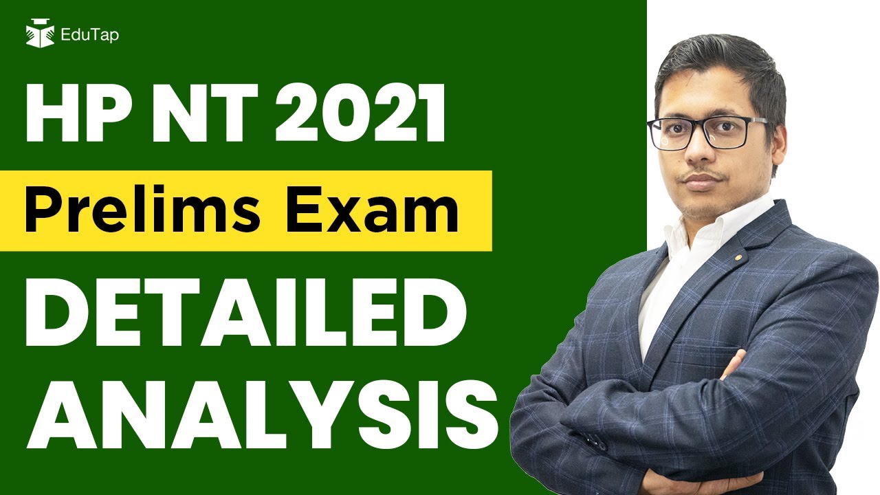 HP NT Prelims 2021 Exam Detailed Analysis | HP NT Exam level | Naib Tehsildar Questions Paper