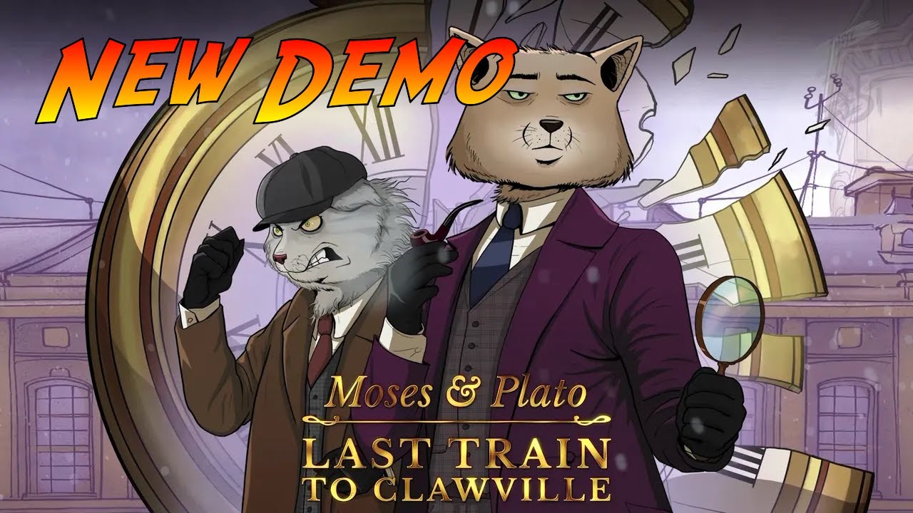 Moses & Plato - Last Train to Clawville | Gameplay Walkthrough - New Updated Demo | No Commentary