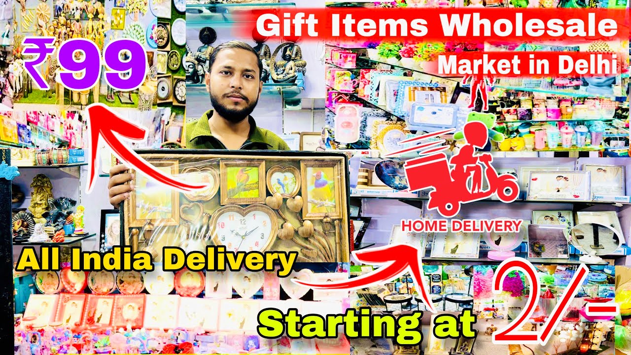 Gift items wholesale market in delhi🎁🎁 Gift market delhi.