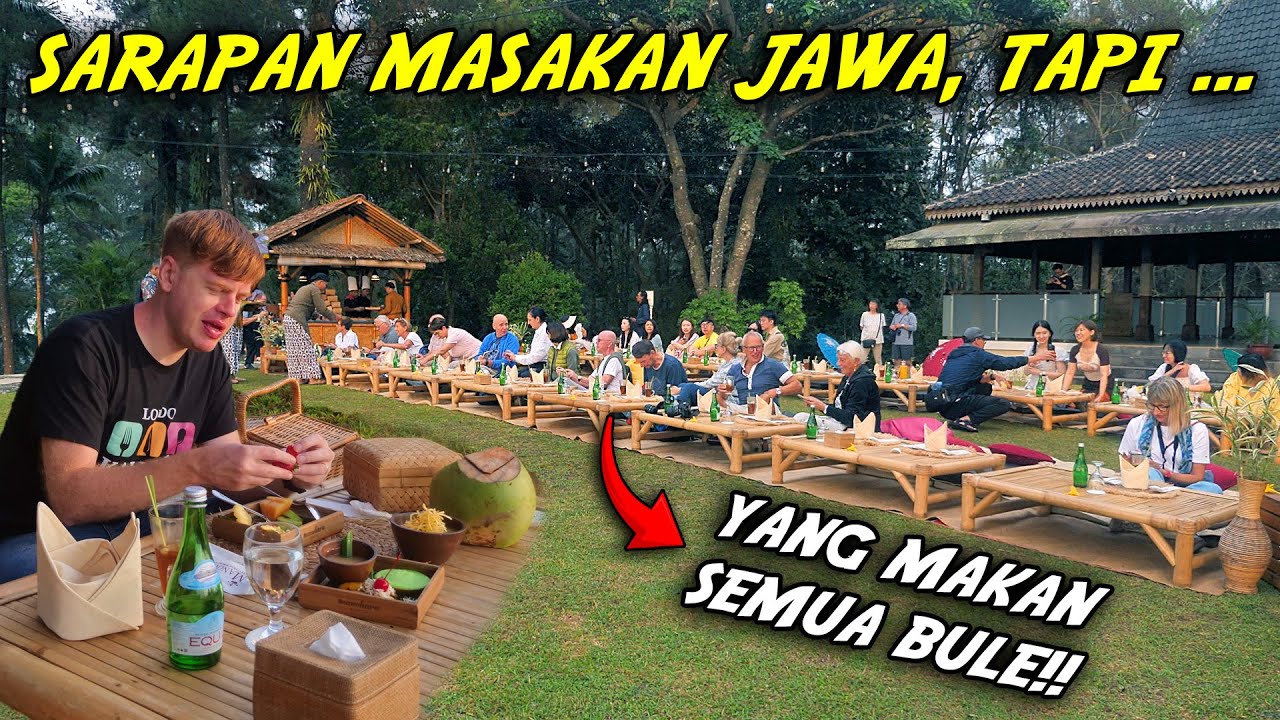SARAPAN MASAKAN JAWA RAME² BARENG BULE!! Di Bukit Dagi Borobudur