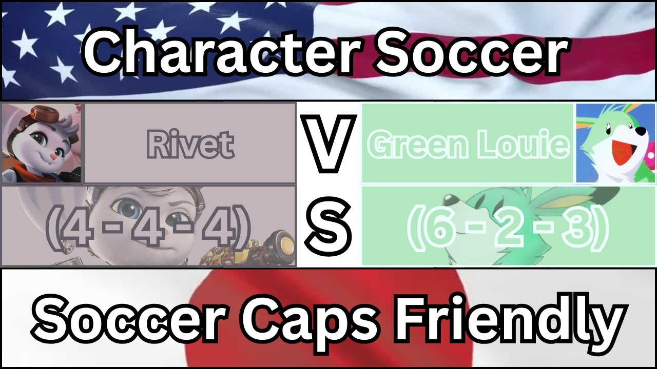 Character Soccer Friendly: Rivet Vs Green Louie (February 22nd, 2026)