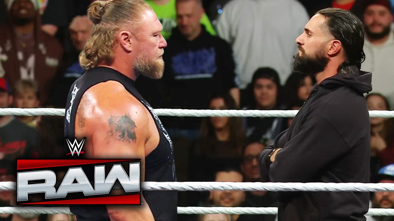 WWE Raw...Брок Леснар против Сета Роллинза...Рэнди Ортон меняет состав...Коди Роудс проигрывает.....