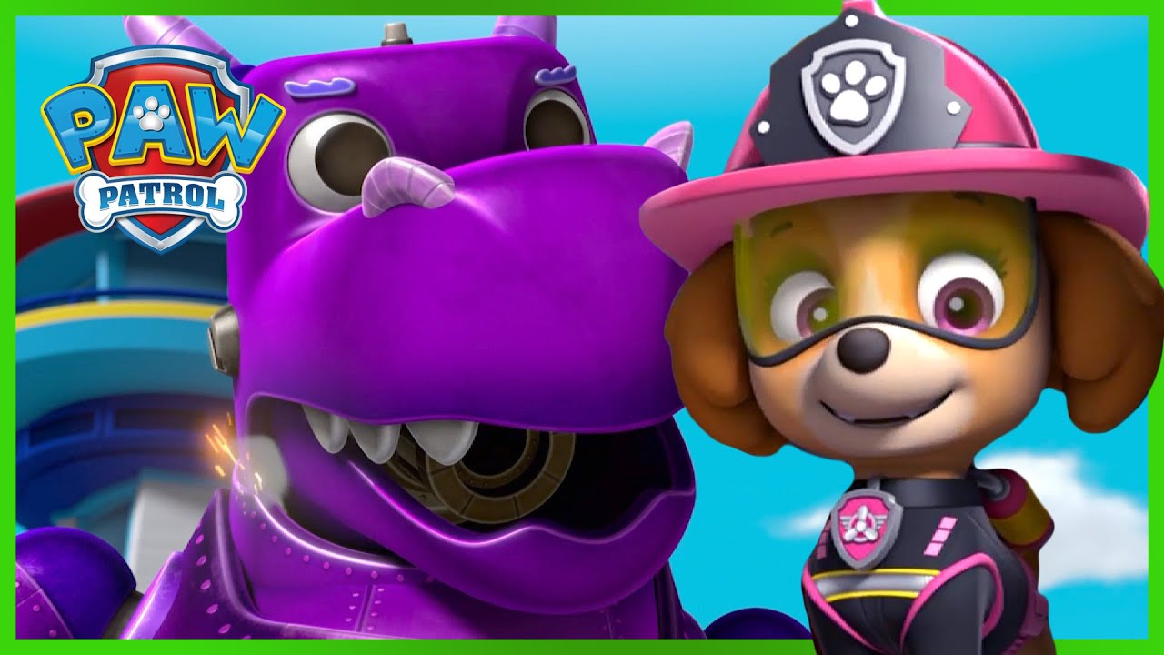 Кученцата спират гигантско огнедишащо чудовище! - PAW Patrol Bulgarian - карикатури за деца