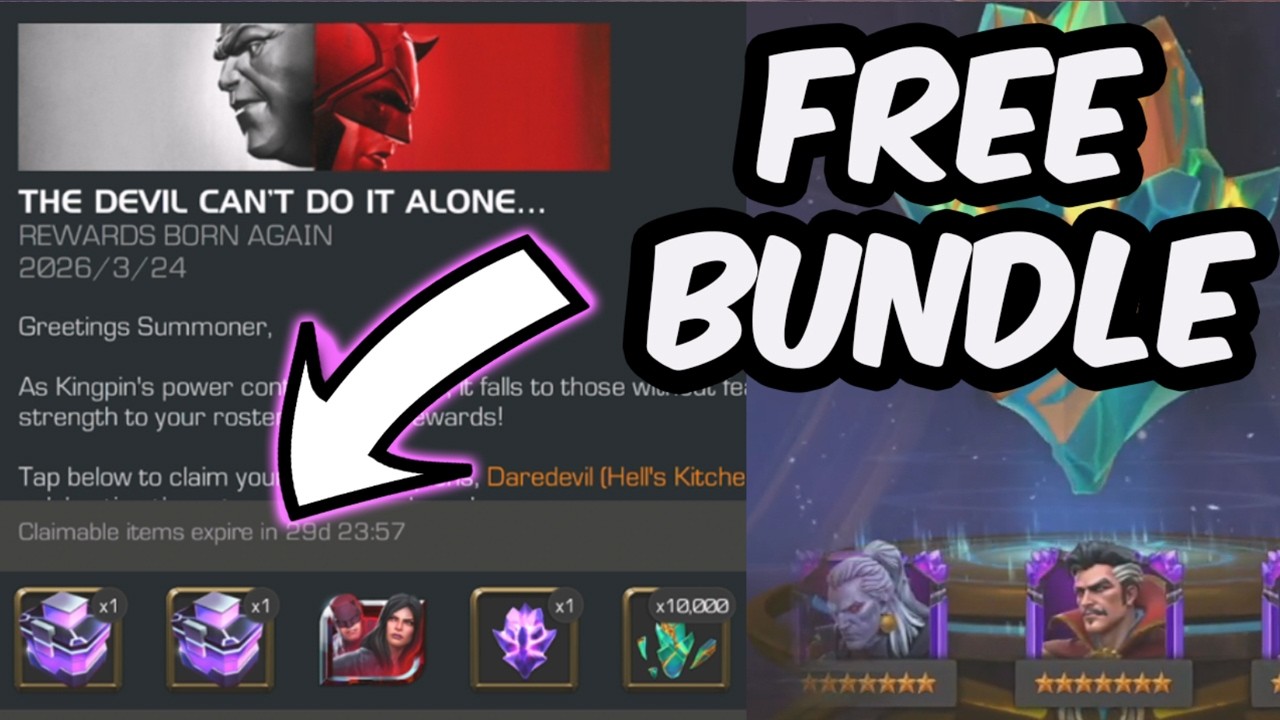 Free 7 Star & Titan Shard Daredevil Bundle Has Arrived! - Marvel Contest of Champions
