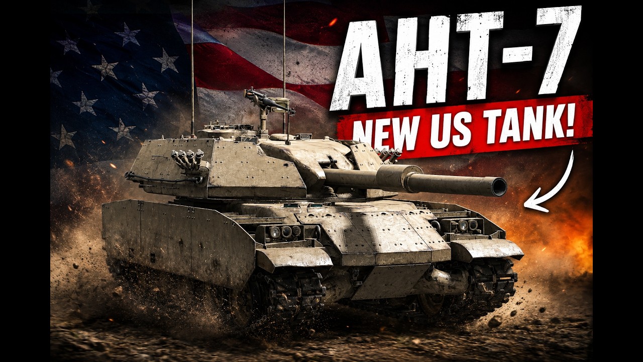 AHT-7 &mdash; ЭТО БЕЗУМИЕ | Новая ПТ-САУ X уровня США