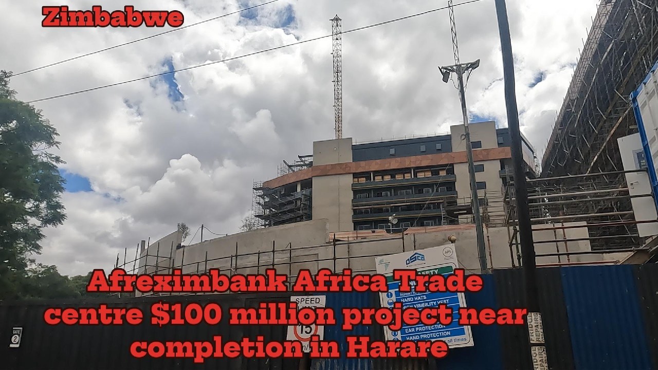 $100 Million dollars Afreximbank trade centre near completion #zimbabwe #africa #business #trader 