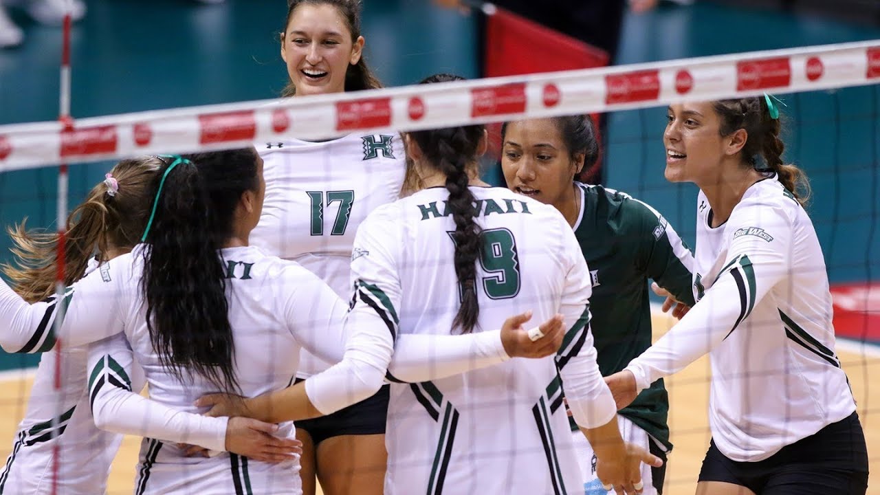 Rainbow Wahine Volleyball 2017 - Hawaii Vs Northern Arizona