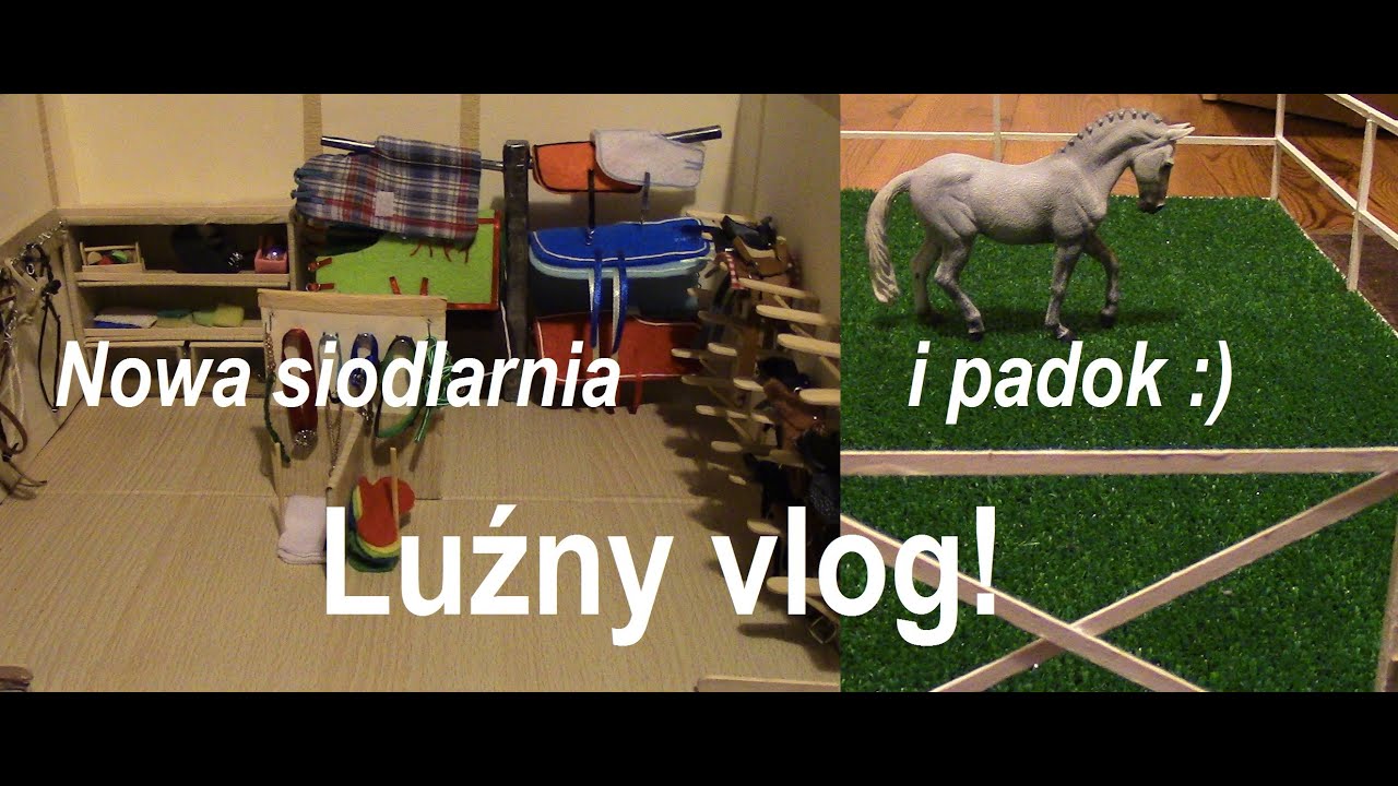 Luźny vlog - nowa siodlarnia i padok - dokładny opis + informacje