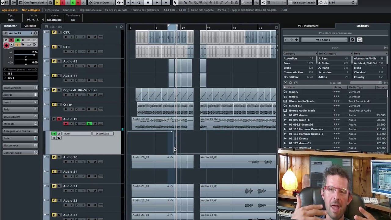 Corso di CUBASE - l’Automazione - Parte 1