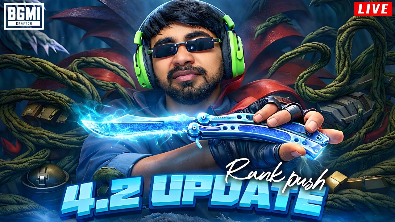 BGMI 4.2 Mode Conqueror Rank Push with Survival Tricks