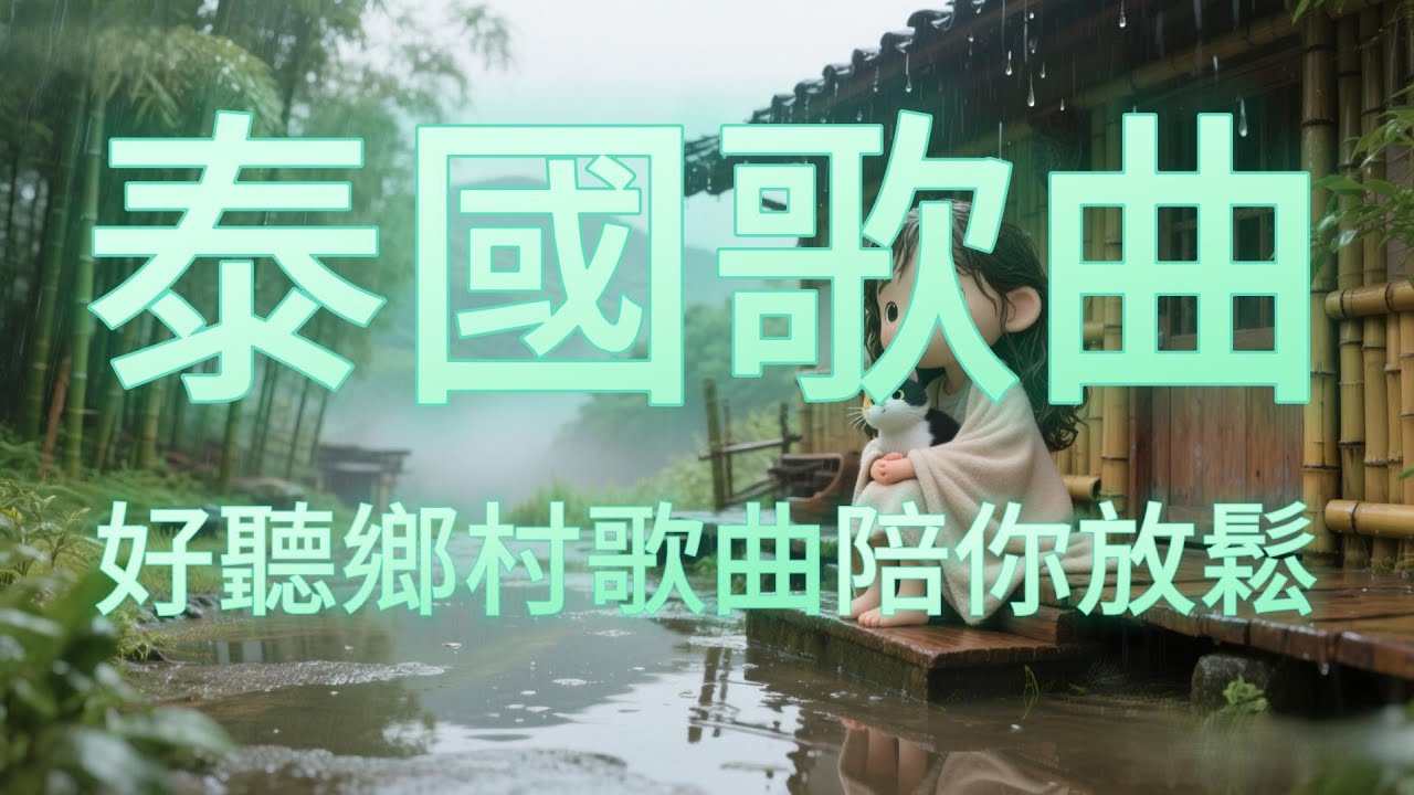 【夢潔聽歌】好聽的泰國鄉村歌曲，溫暖男聲舒緩疲憊 | A Warm Thai Country Song That Soothes Your Heart