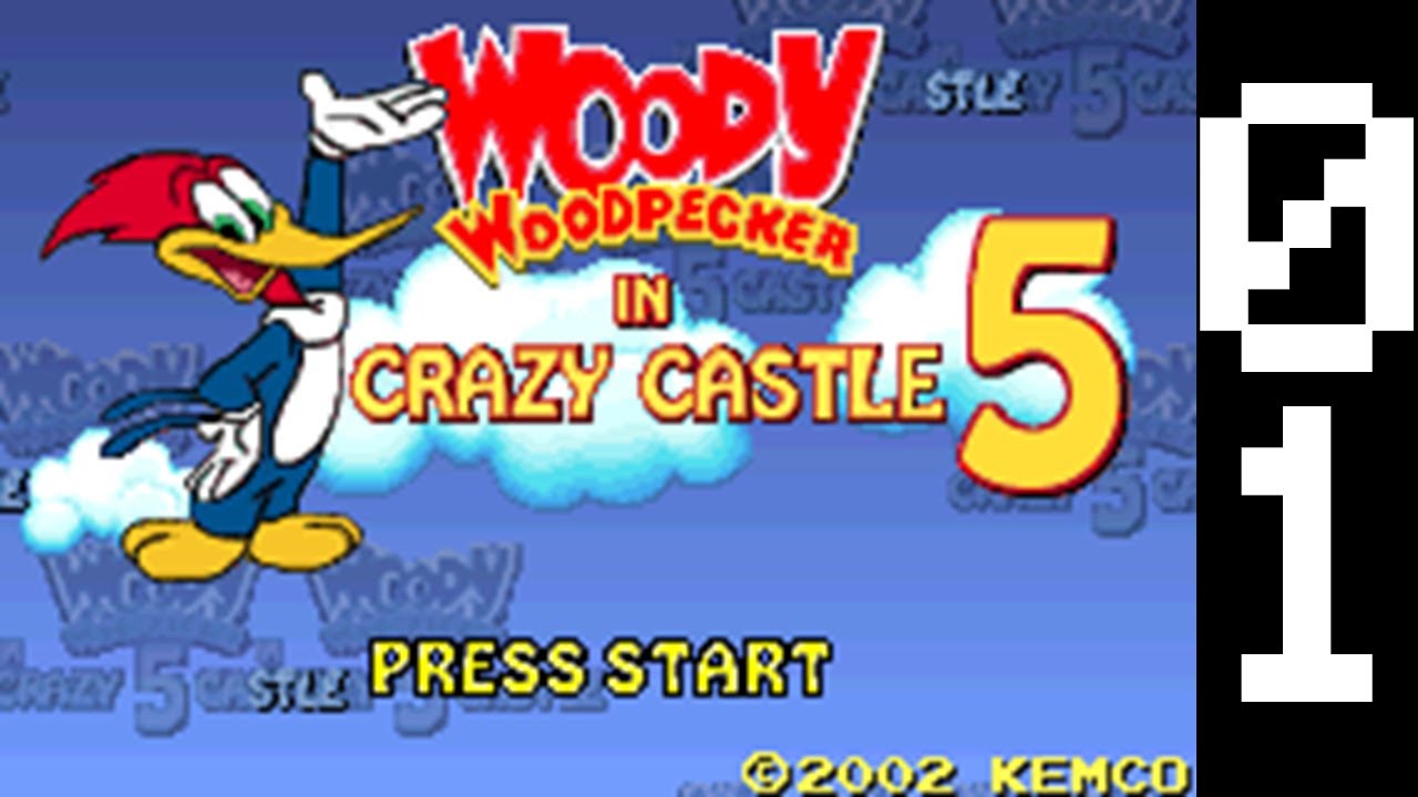 Let's Play Woody Woodpecker in Crazy Castle 5, Part 1