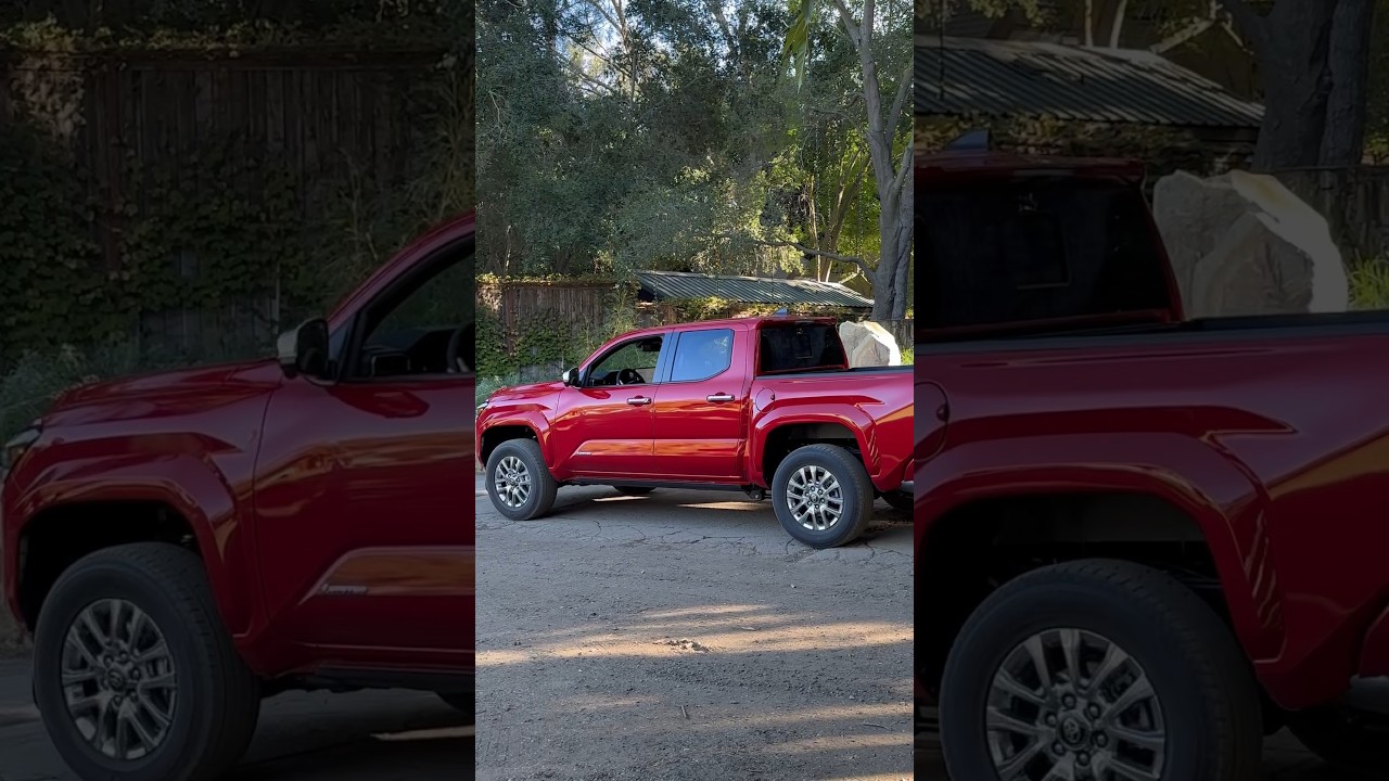 2024 Toyota Tacoma Limited - Supersonic Red! #shorts