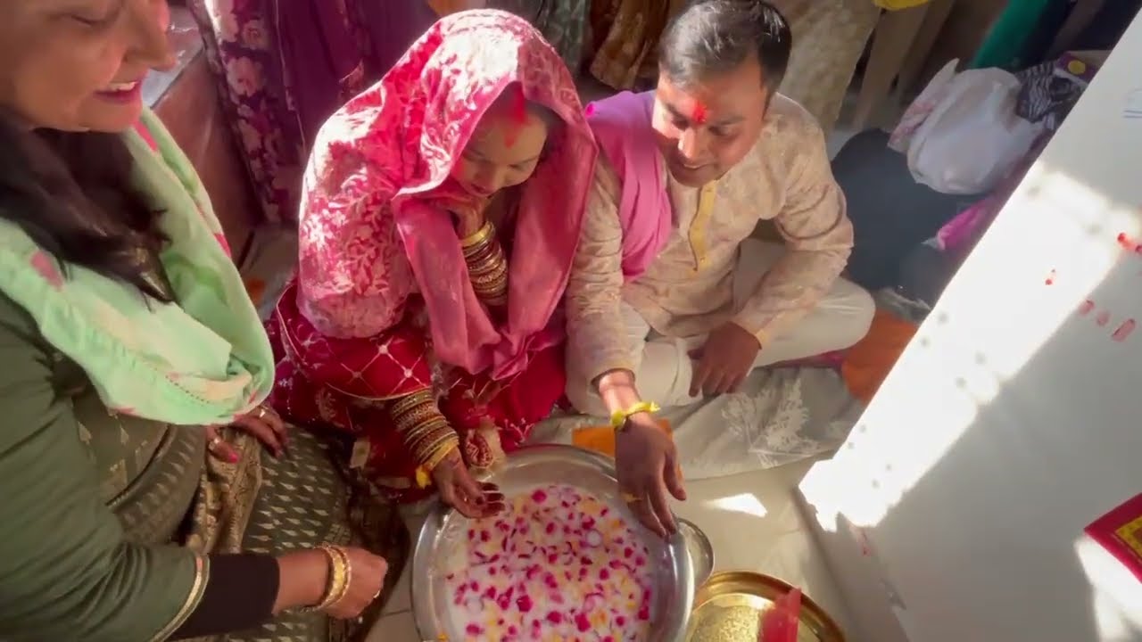 DIDI ke Sasural Me Hua Rasam🥰🥳 #subscribe #youtubeshorts #trending #wedding #vlog @sandygupta56 