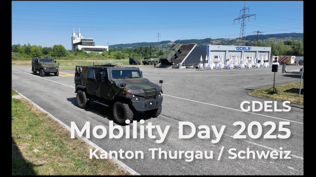 Mobility Day 2025 in der Schweiz – Landsysteme von GDELS in Action