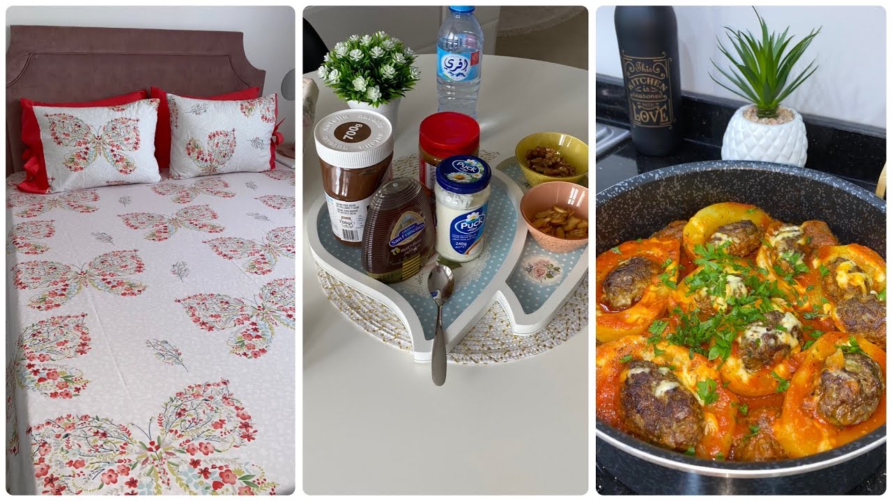صبيحة من صبيحاتي ☕️🍞🥰 فطور خفيف ظريف و ساهل 👍🏻😋 🥘😘