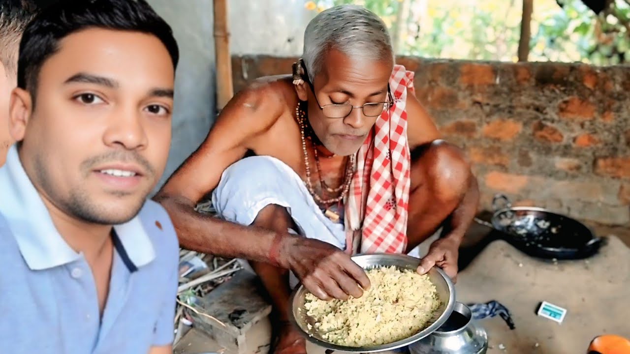 Dada ji ka sath 😍 || subha ki nasta || chuda bhunjia