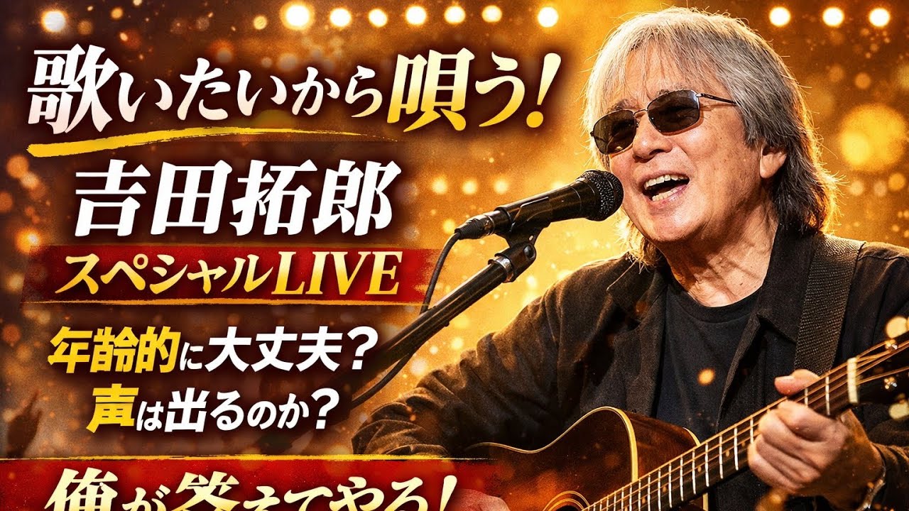 「心に響く奇跡のステージ ― 吉田拓郎スペシャルライブ