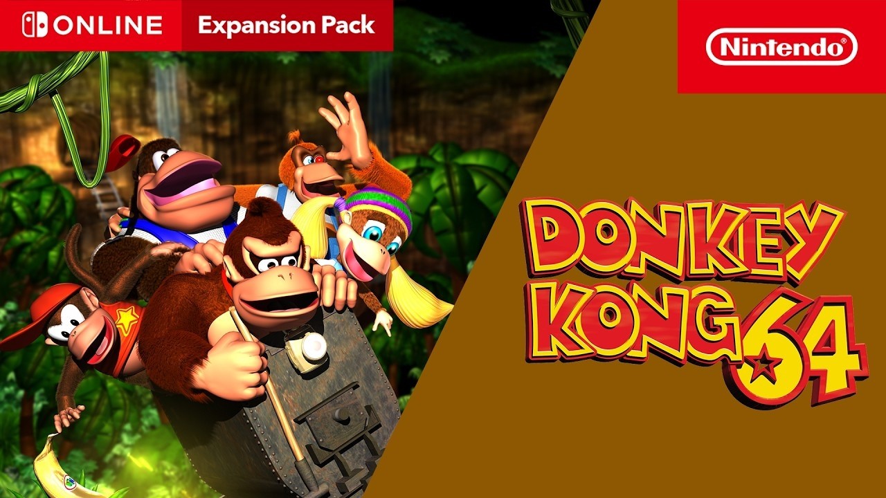 Donkey Kong 64 &ndash; Nintendo 64 &ndash; Nintendo Classics &ndash; Nintendo Switch Online + Expansion Pack