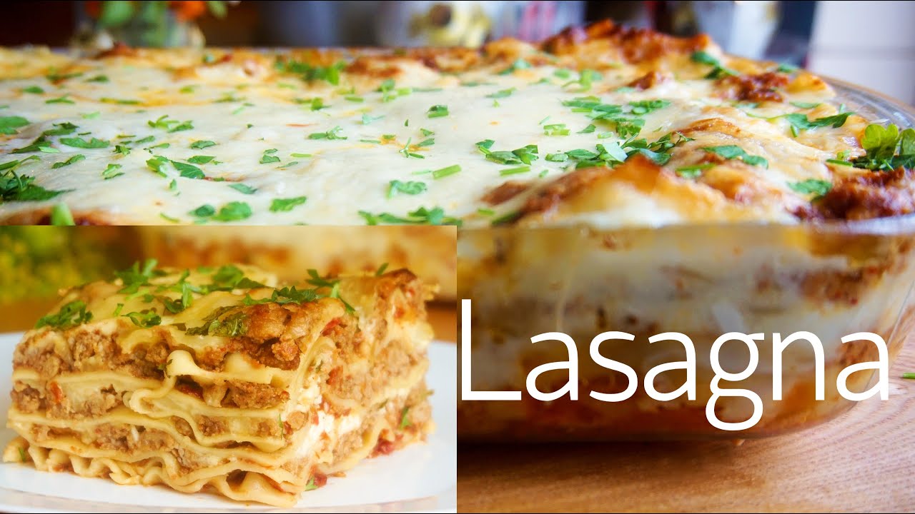 Lasagna. ლაზანია.Лазанья