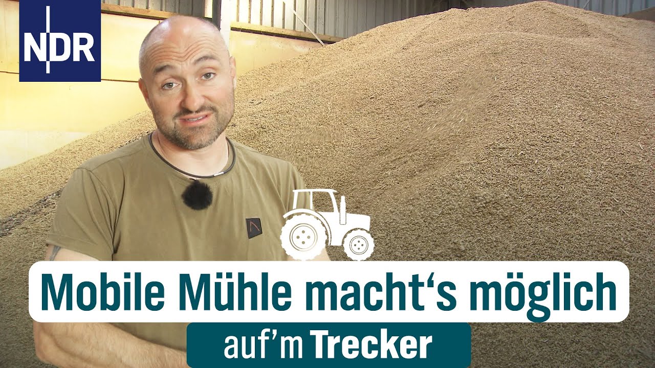 Hendrik holt die mobile Mühle: Futter für die Schweine | Auf'm Trecker Folge 39 | NDR
