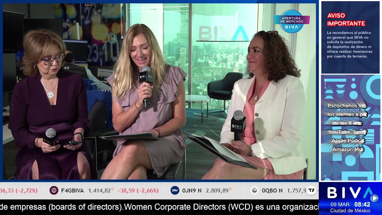 #Apertura BIVA – Women Corporate Directors (WCD)