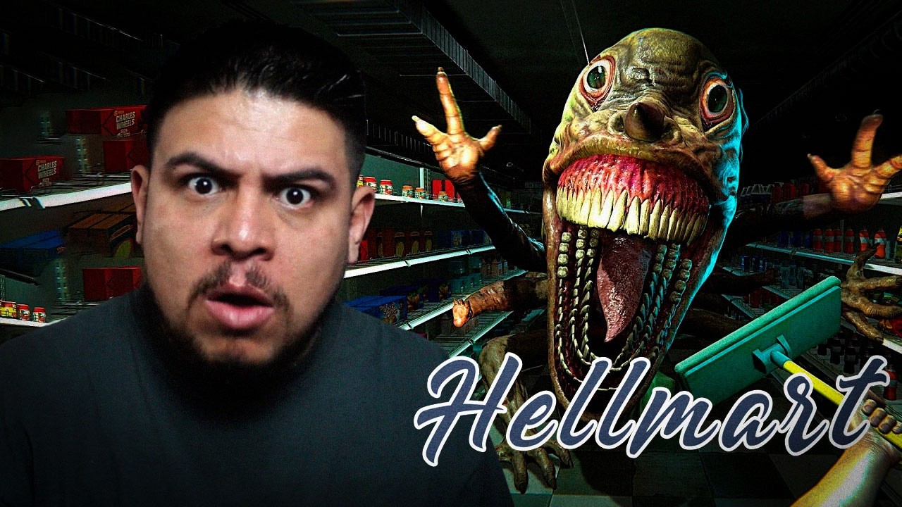 EN ESTE SUPERMERCADO PASAN COSAS EXTRAÑAS 😰 | HELLMART (COMPLETO)