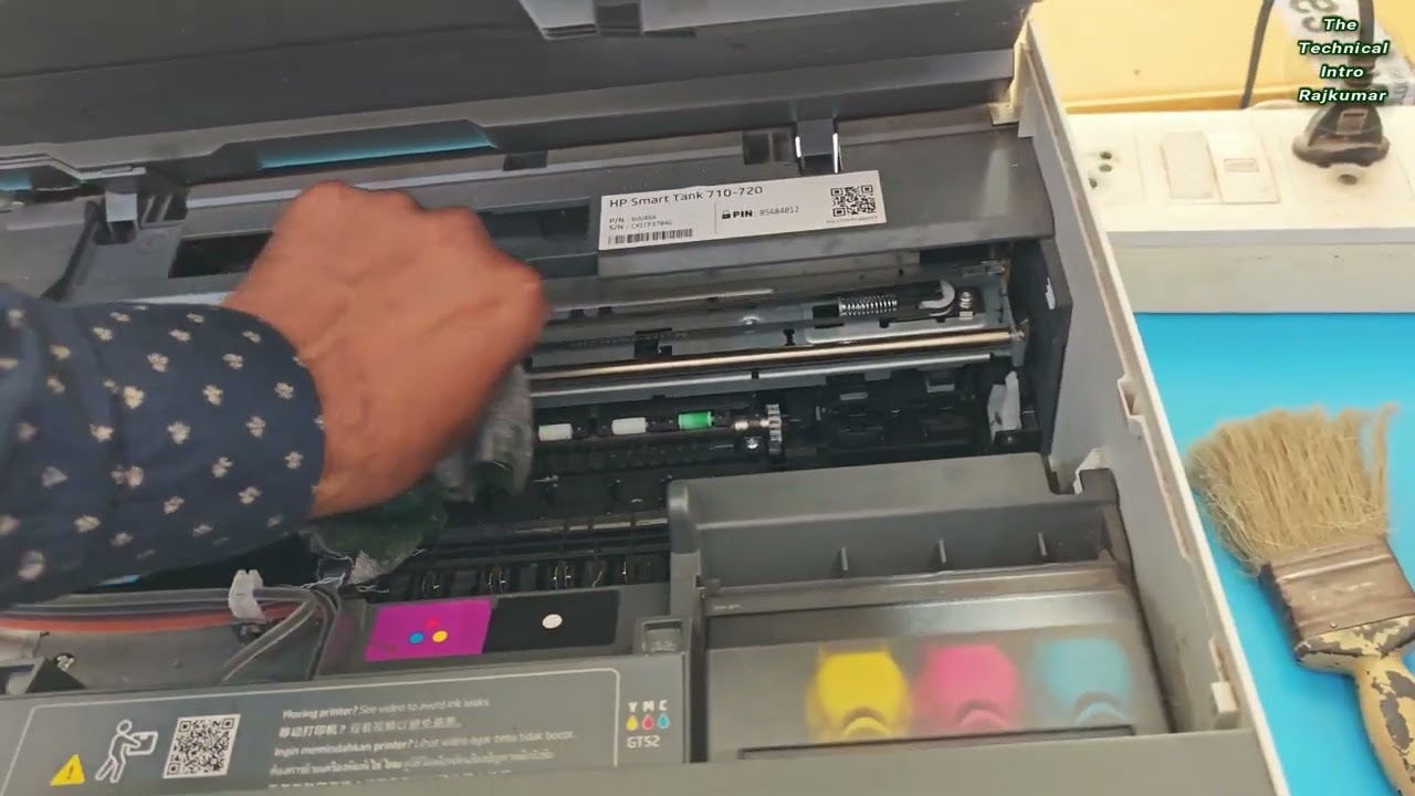 How to Fix HP Smart Tank 720 Printer E-3 Error Problem. HP Smart Tank printer e-3 error issue solved