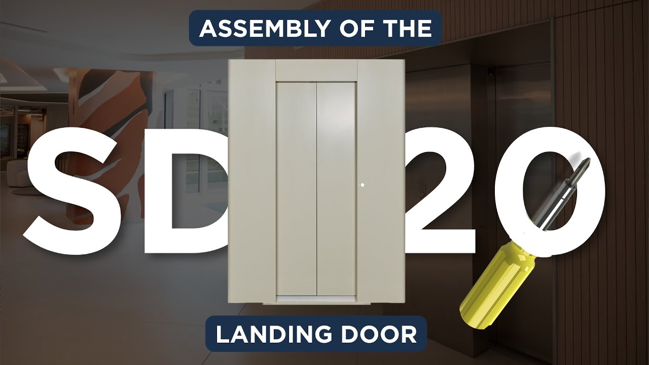 Slycma | Assembly of the SD20 landing door