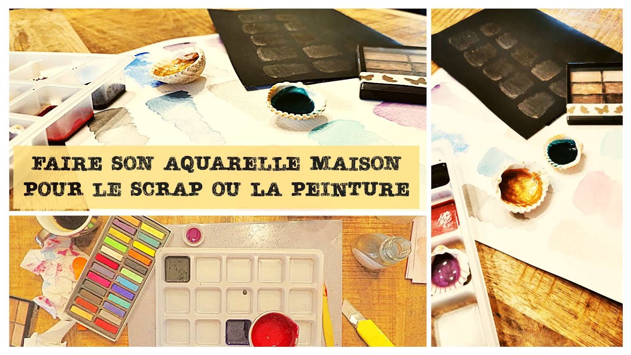Faire son aquarelle maison !