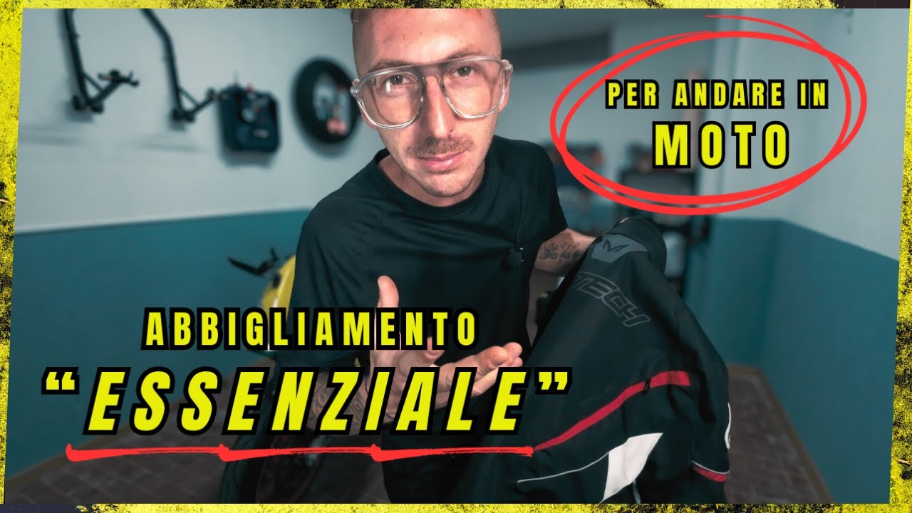 ABBIGLIAMENTO MOTO ⚠️ | COSA SERVE DAVVERO⁉️