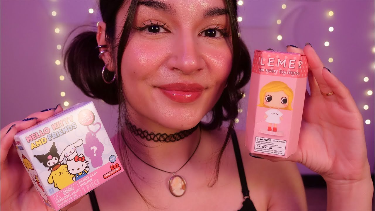 ASMR Kawaii Blind Bag Unboxing 🎀 Whispered + Soft Sounds