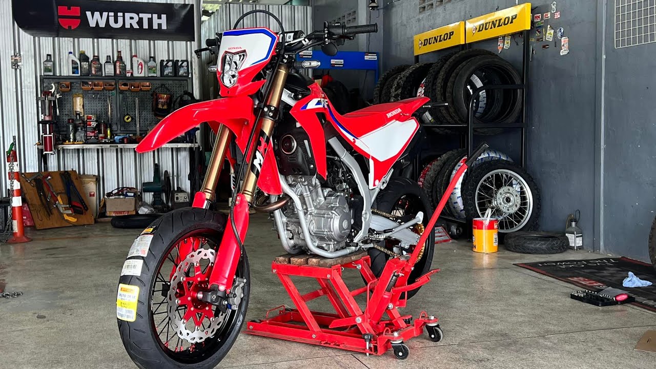 CRF300L ใส่ล้อโมตาดตัวใหม่ สวย แกร่ง แข็งแรง