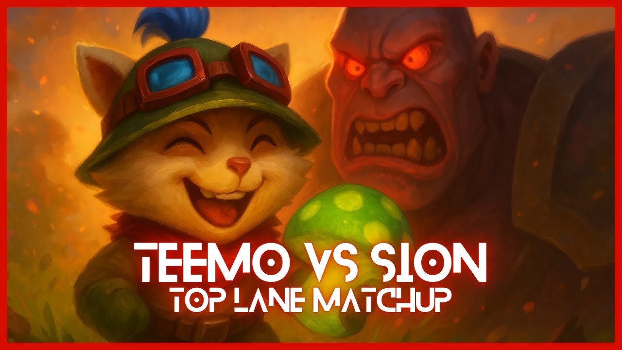 Teemo vs Sion: Teemo Makes Sion Look Useless (FULL GAME)