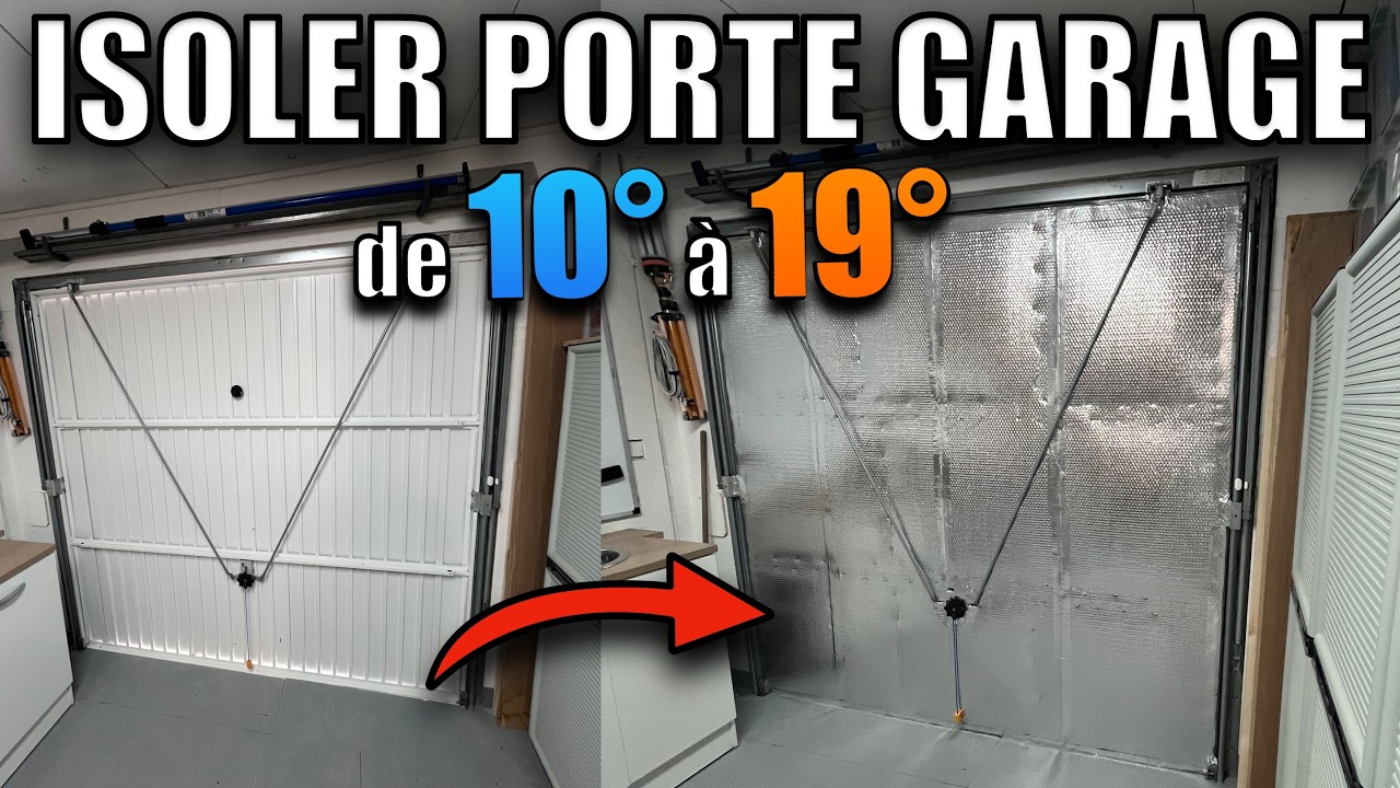 isoler Porte de Garage, la Méthode Ultime !!