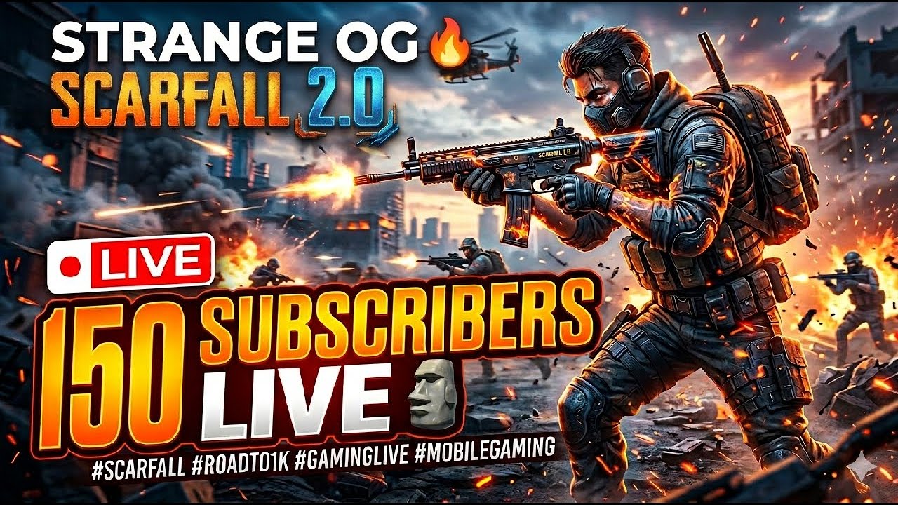 [ScarFall 2.0] Royal Rangotsav 🌈 - होली धमाका Live! @RHK-STRANGE_OG #giveaway #live