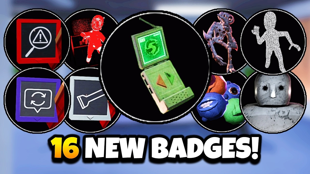 (UPDATED) How To Get All 16 NEW BADGES in DOORS ACCESS GRANTED UPDATE! [ROBLOX]
