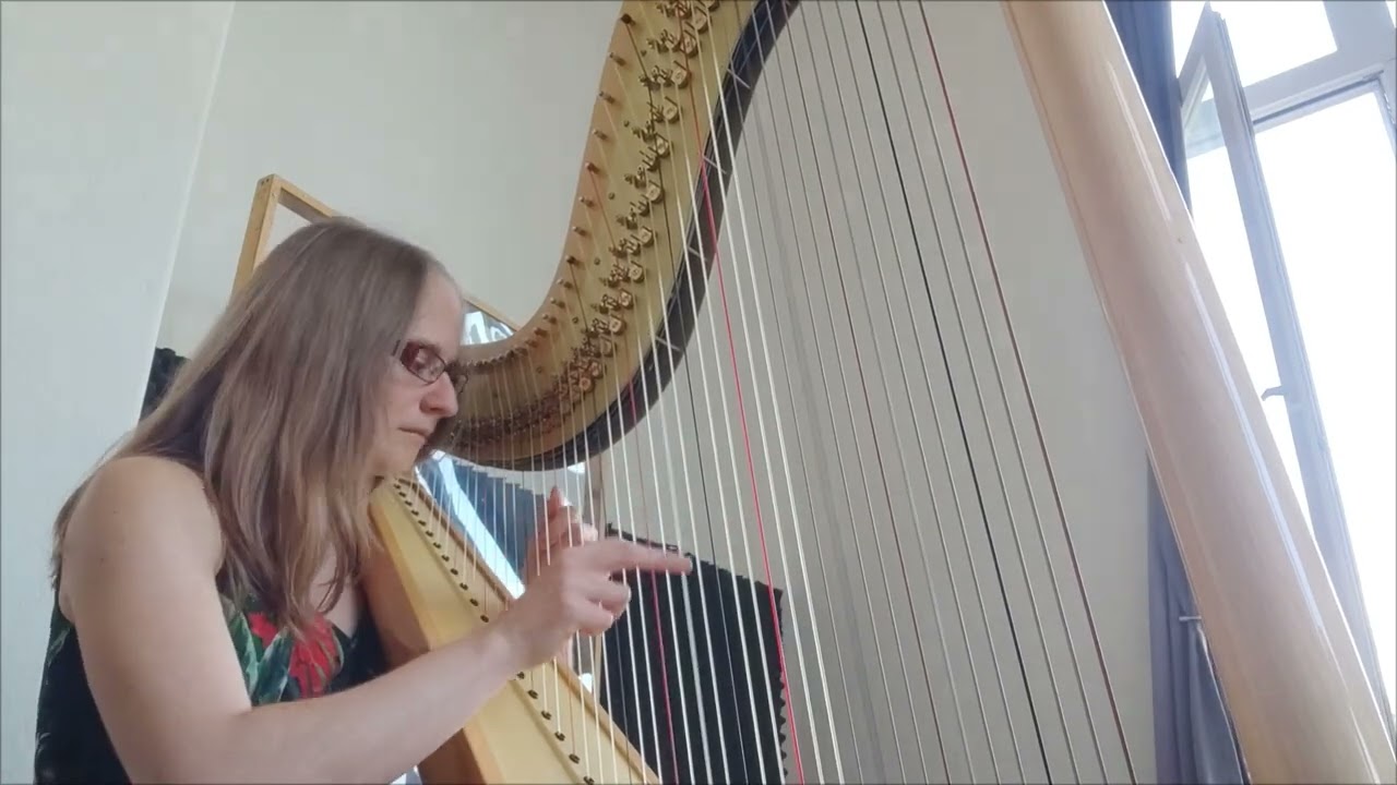 Gnossienne No. 1 - Solo Harp 🖤