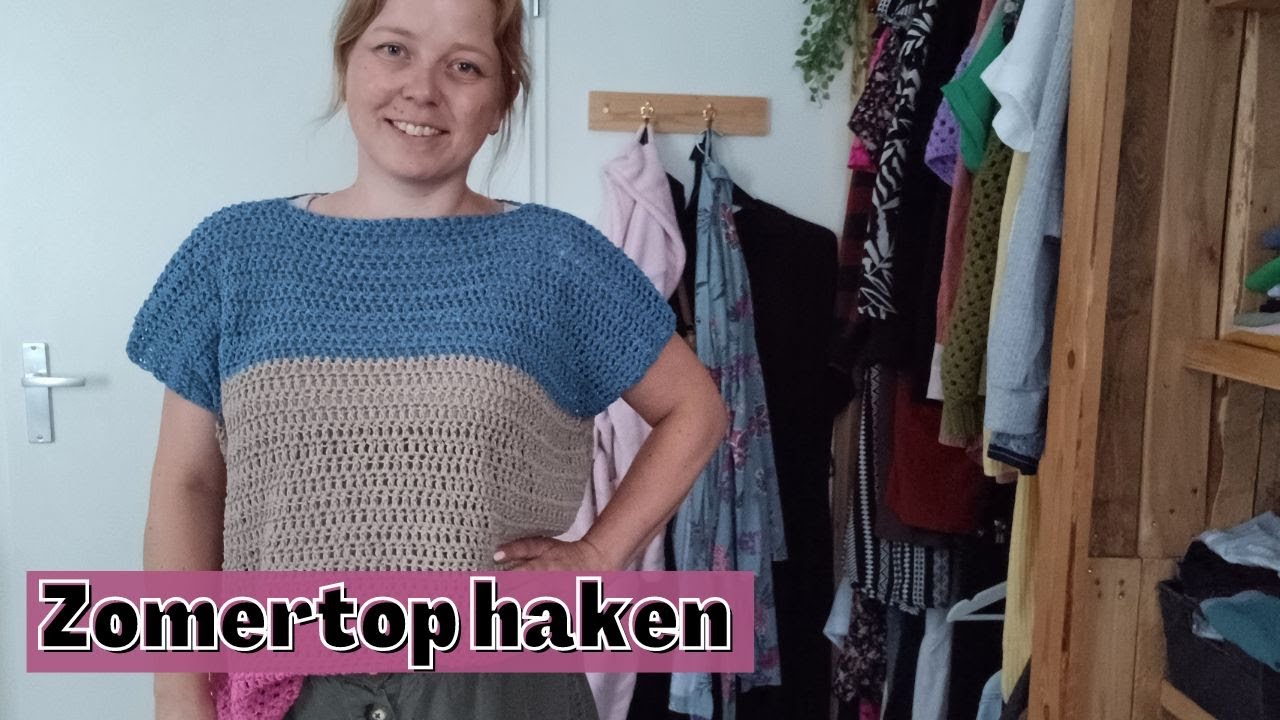 Een zomertop haken