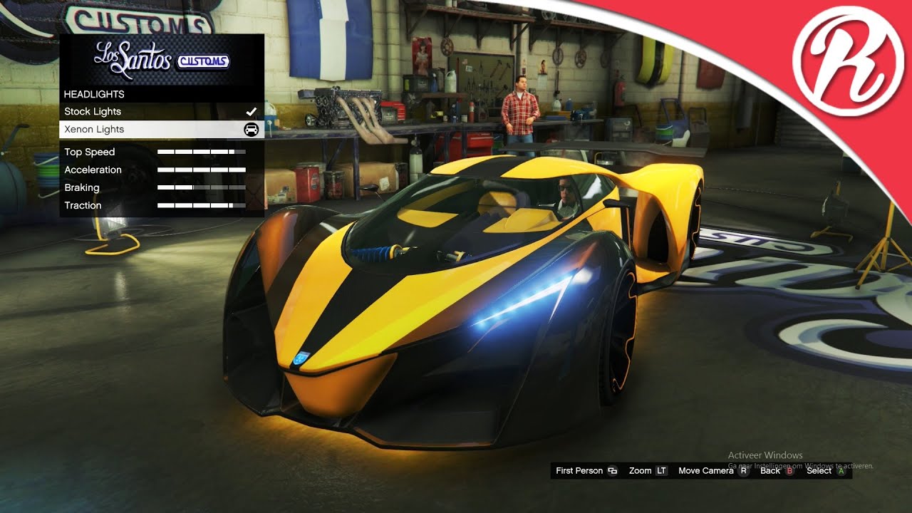 [GTA5] GROTTI X80 PROTO PIMPEN IN DE LOS SANTOS CUSTOMS!! - Royalistiq