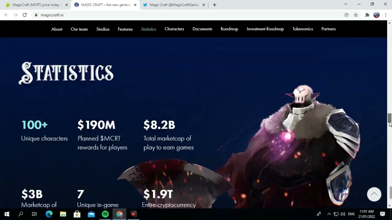 New NFT Game MagicCraft MCRT 100x Soon.