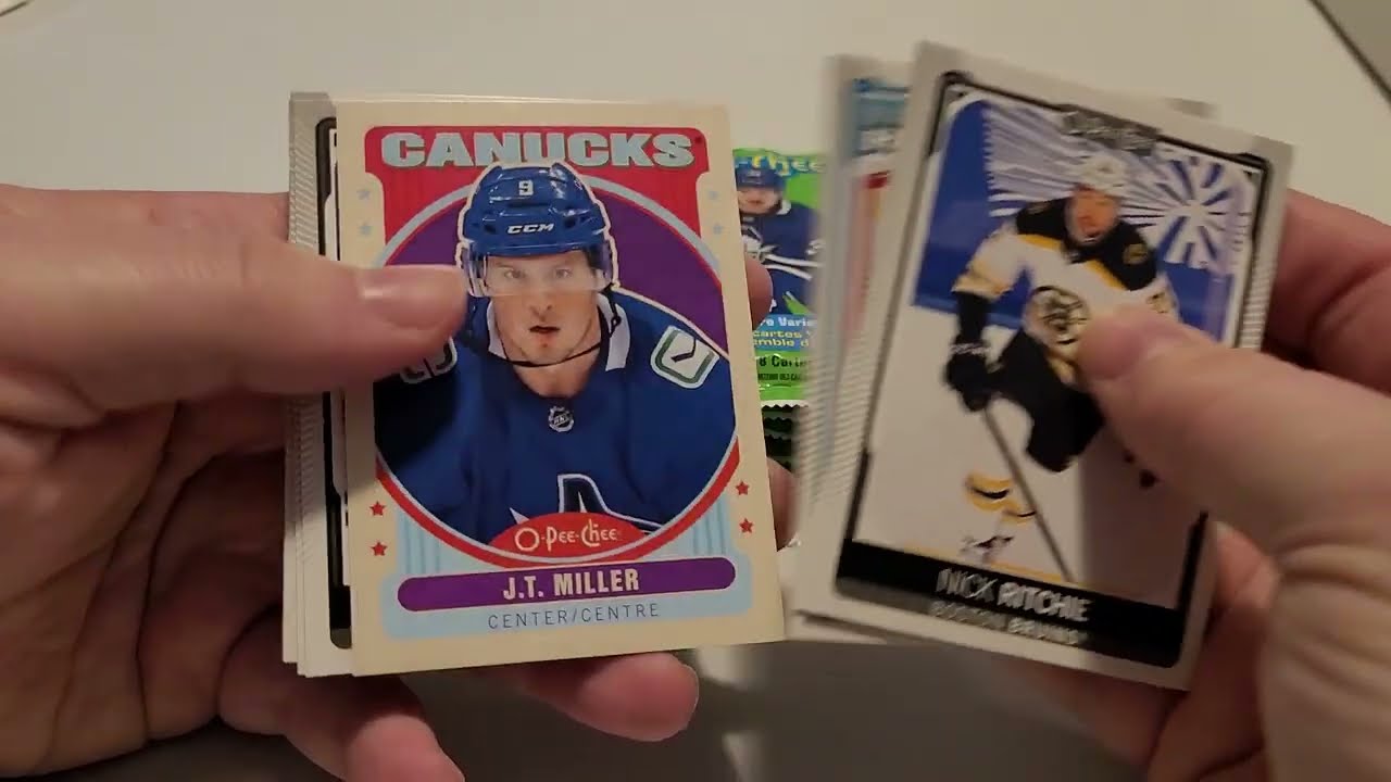2021-22 O-Pee-Chee Hockey Blaster Box Break