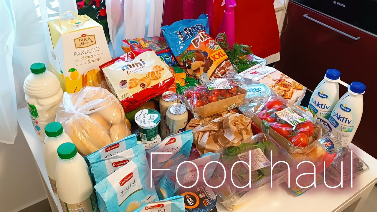 Food haul - Lidl i Eurospin - Aleksandra S.