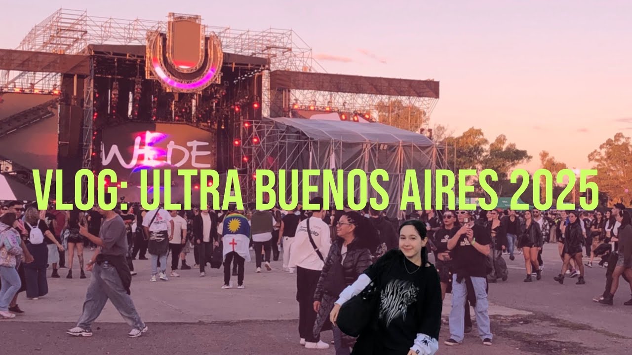 ULTRA BUENOS AIRES 2025-Vlog ( cumplí el sueño de mi adolescencia)