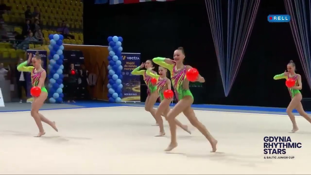 GDYNIA RHYTHMIC STARS & Baltic Junior Cup 2023   FINALS   Team USA cut