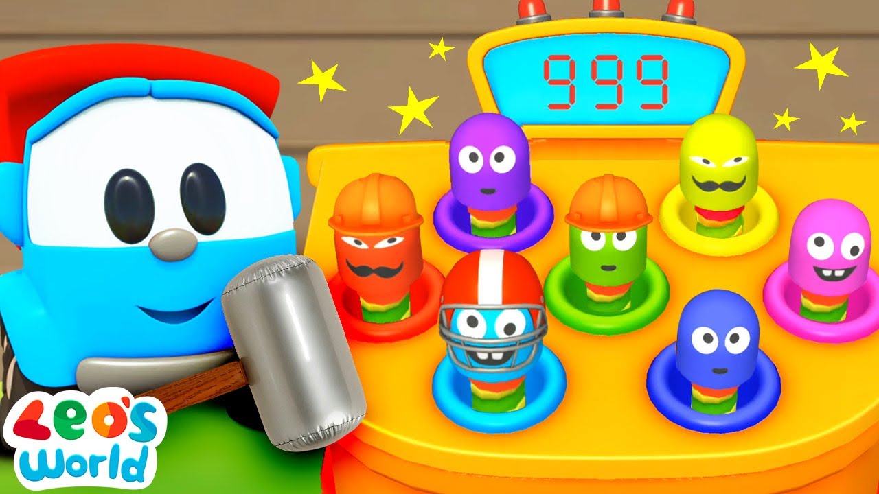 Jouez au Monde de Léo ensemble ! 🎮 Jeu pour enfants avec Léo le camion et ses amis
