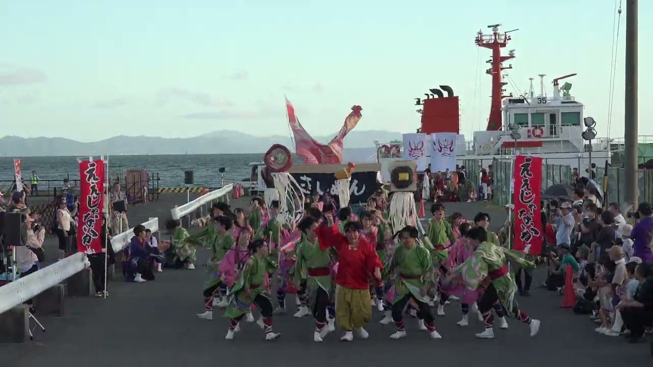 八雲一座　2025　蒲郡まつり（ときサタ）　ときめきサタデー　パレード　1回目