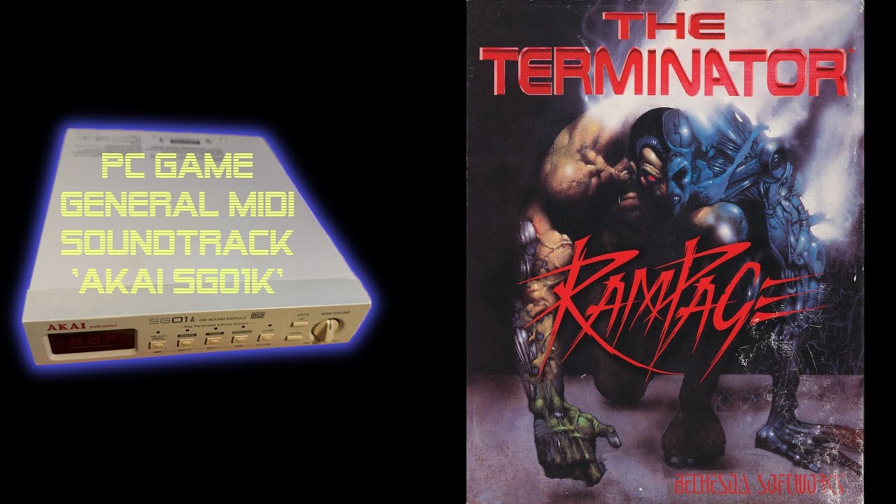 The Terminator: Rampage (1993) - Akai SG01k - MIDI Soundtrack | OST